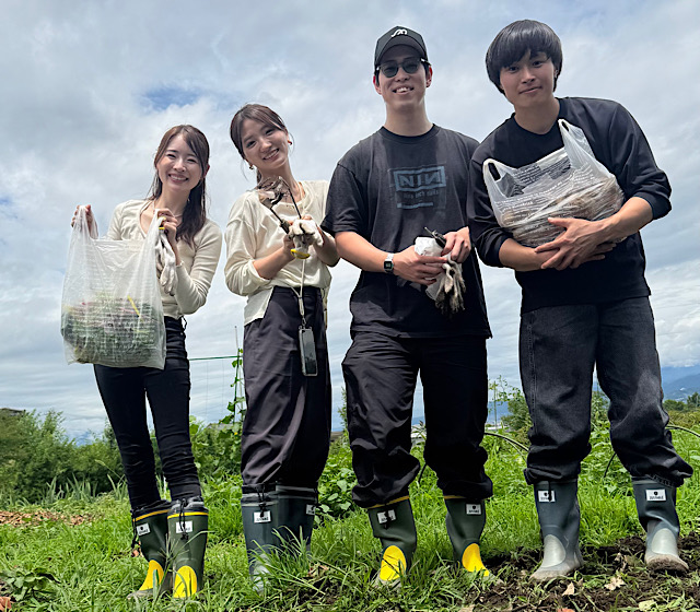 「庭園の家」農家応援団の旅！「畑で出会い、もう一度会いに行く２日間